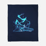 The Storm And The Clock-None-Fleece-Blanket-sebasebi