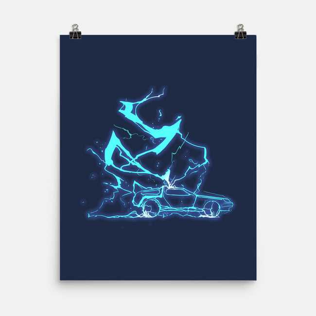 The Storm And The Clock-None-Matte-Poster-sebasebi