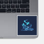 The Storm And The Clock-None-Glossy-Sticker-sebasebi