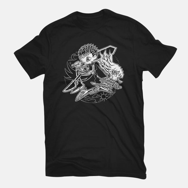 Eclipse Duality-Unisex-Basic-Tee-naomori