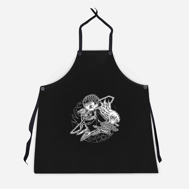 Eclipse Duality-Unisex-Kitchen-Apron-naomori