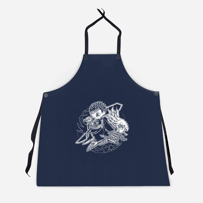Eclipse Duality-Unisex-Kitchen-Apron-naomori