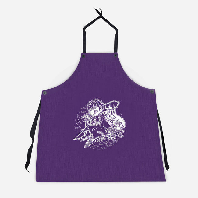 Eclipse Duality-Unisex-Kitchen-Apron-naomori