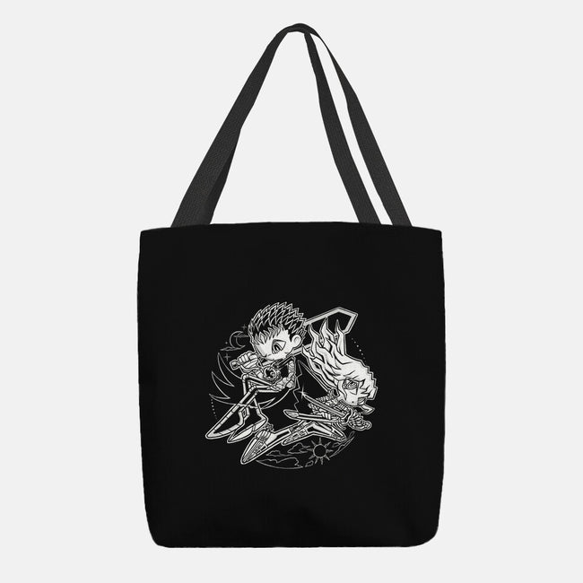 Eclipse Duality-None-Basic Tote-Bag-naomori
