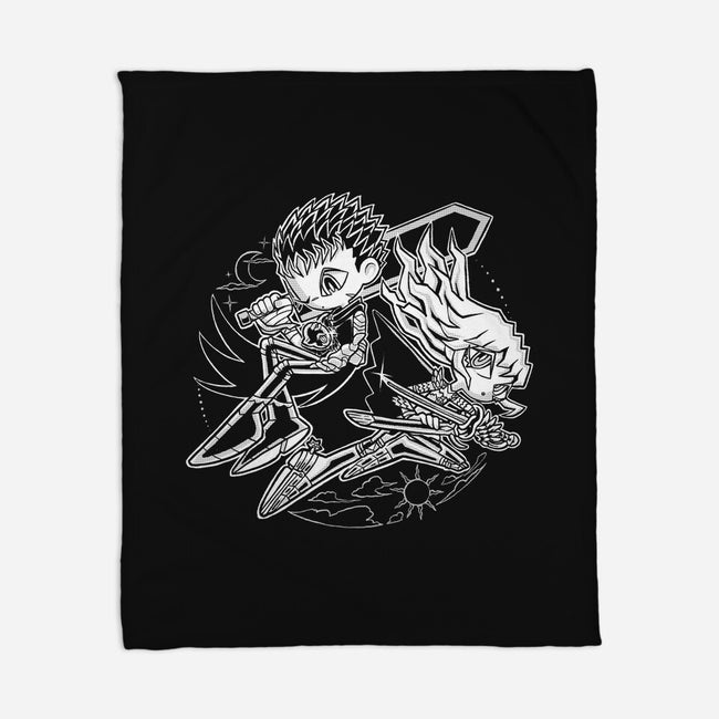 Eclipse Duality-None-Fleece-Blanket-naomori