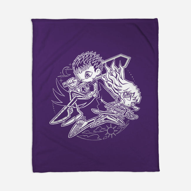 Eclipse Duality-None-Fleece-Blanket-naomori