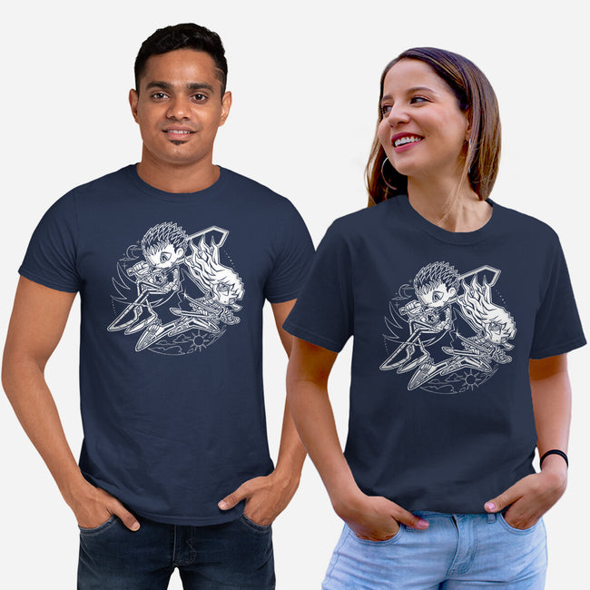 Eclipse Duality-Unisex-Basic-Tee-naomori