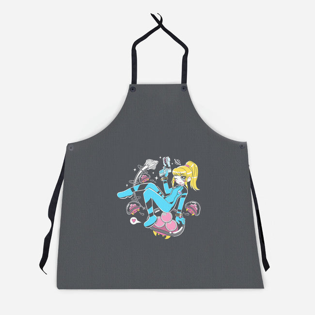 Space Mama-Unisex-Kitchen-Apron-naomori