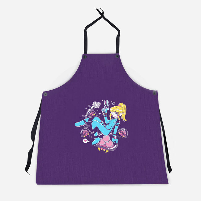Space Mama-Unisex-Kitchen-Apron-naomori