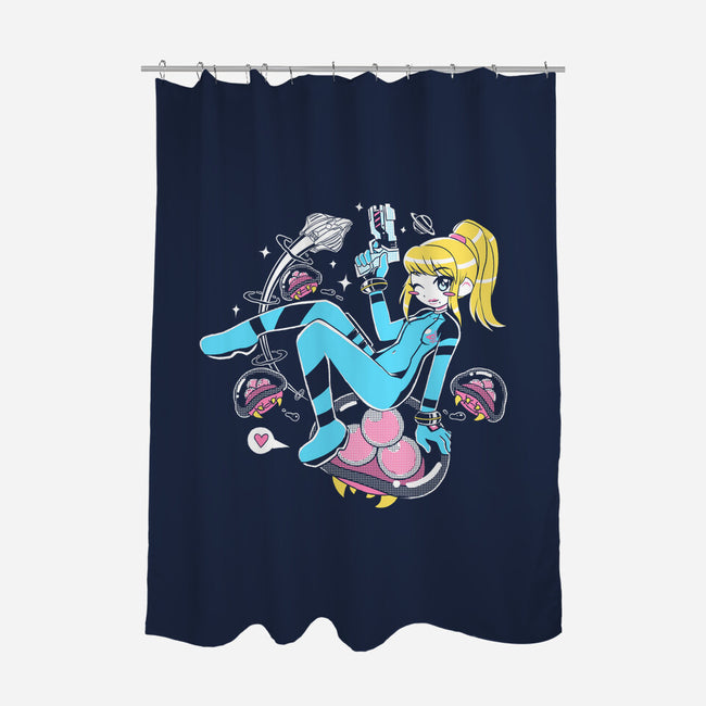 Space Mama-None-Polyester-Shower Curtain-naomori