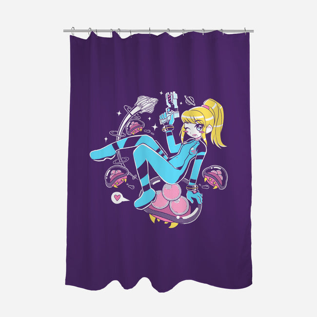 Space Mama-None-Polyester-Shower Curtain-naomori