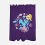 Space Mama-None-Polyester-Shower Curtain-naomori