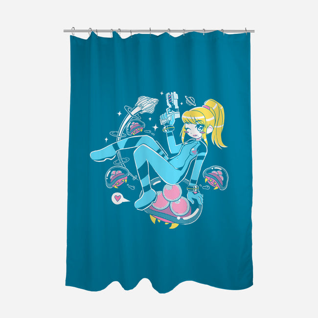 Space Mama-None-Polyester-Shower Curtain-naomori