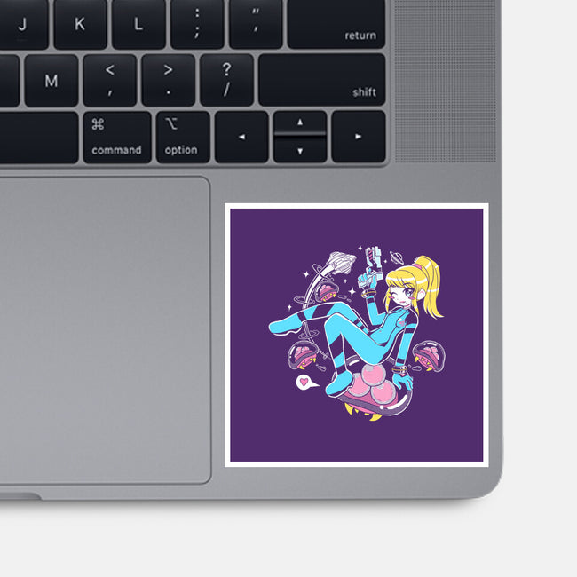 Space Mama-None-Glossy-Sticker-naomori