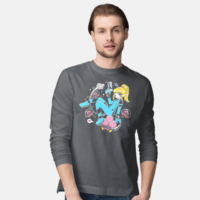 Space Mama-Mens-Long Sleeved-Tee-naomori