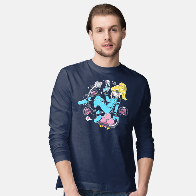 Space Mama-Mens-Long Sleeved-Tee-naomori