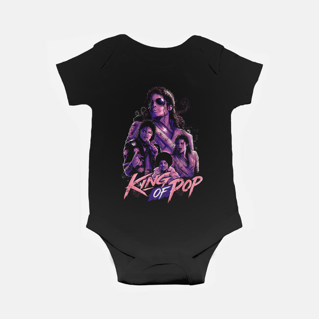 King Of POP Forever-Baby-Basic-Onesie-Diego Oliver