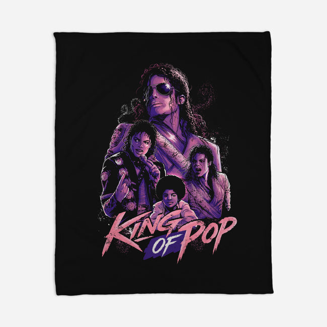 King Of POP Forever-None-Fleece-Blanket-Diego Oliver