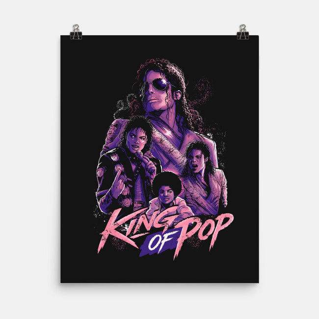 King Of POP Forever-None-Matte-Poster-Diego Oliver