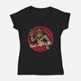 And That's All Hoax-Womens-V-Neck-Tee-turborat14