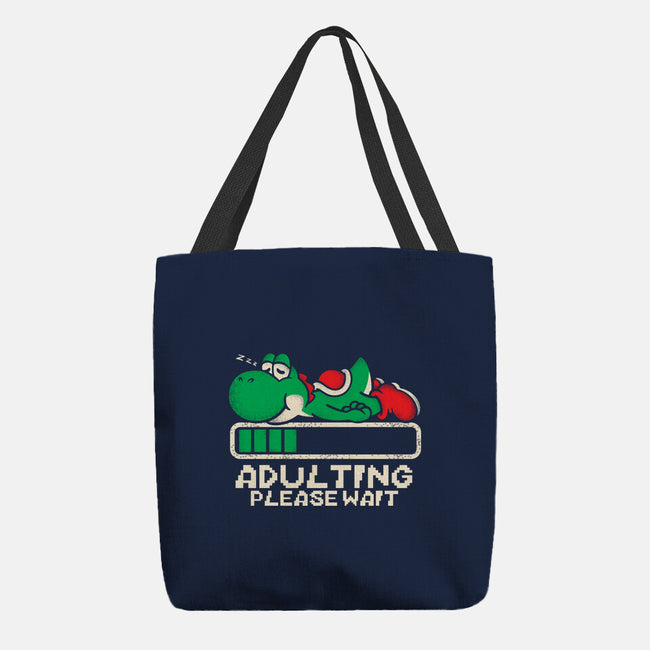 Yoshi's Adulting-None-Basic Tote-Bag-turborat14