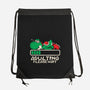Yoshi's Adulting-None-Drawstring-Bag-turborat14