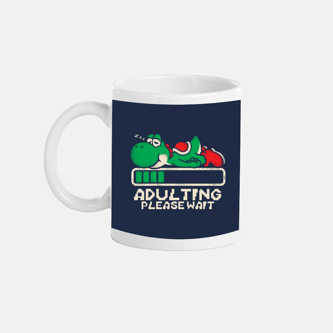 Yoshi's Adulting-None-Mug-Drinkware-turborat14