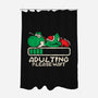 Yoshi's Adulting-None-Polyester-Shower Curtain-turborat14