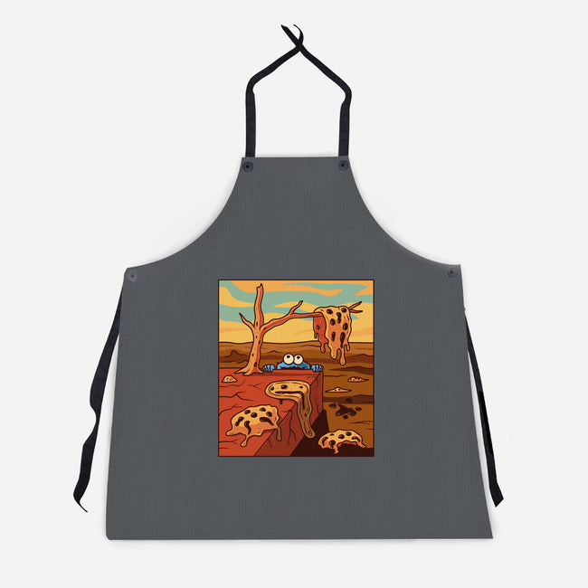 The Persistence Of Cookies-Unisex-Kitchen-Apron-erion_designs