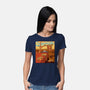 The Persistence Of Cookies-Womens-Basic-Tee-erion_designs