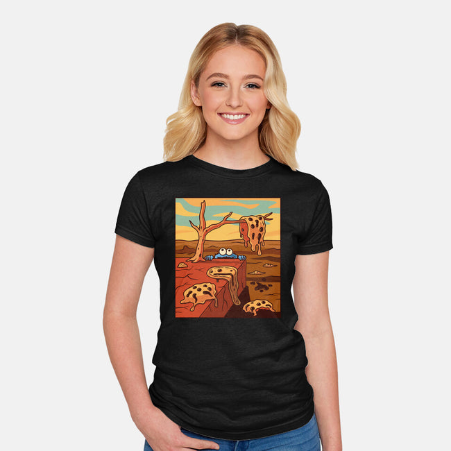 The Persistence Of Cookies-Womens-Fitted-Tee-erion_designs