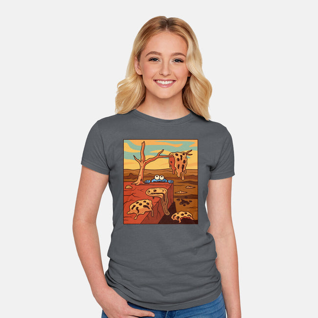 The Persistence Of Cookies-Womens-Fitted-Tee-erion_designs