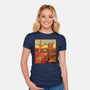 The Persistence Of Cookies-Womens-Fitted-Tee-erion_designs