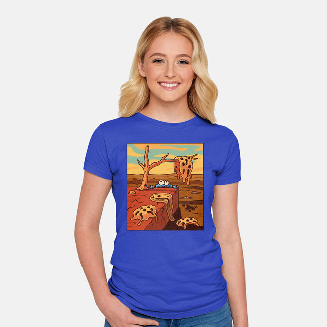 The Persistence Of Cookies-Womens-Fitted-Tee-erion_designs
