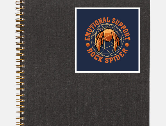 Emotionals Support Rock Spider