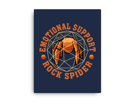 Emotionals Support Rock Spider