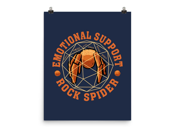 Emotionals Support Rock Spider