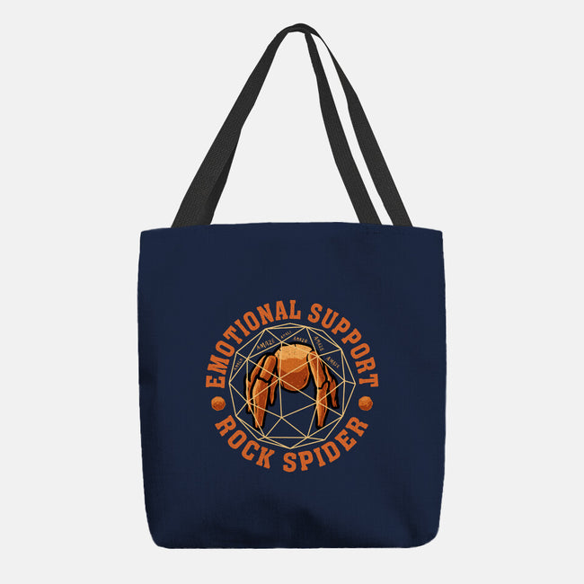 Emotionals Support Rock Spider-None-Basic Tote-Bag-erion_designs