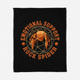 Emotionals Support Rock Spider-None-Fleece-Blanket-erion_designs