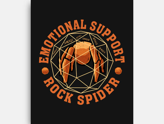 Emotionals Support Rock Spider