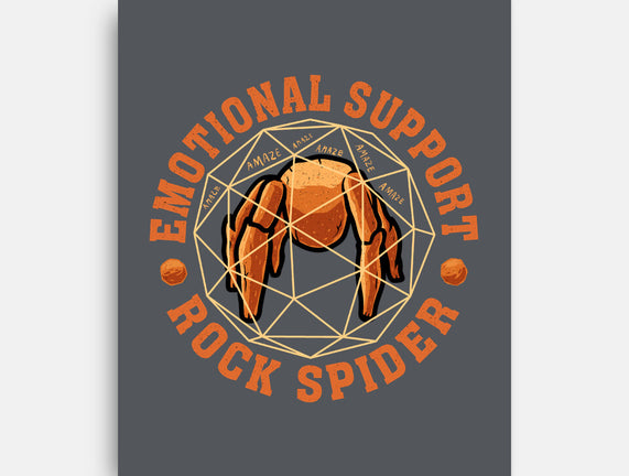 Emotionals Support Rock Spider