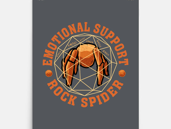 Emotionals Support Rock Spider