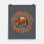 Emotionals Support Rock Spider-None-Matte-Poster-erion_designs