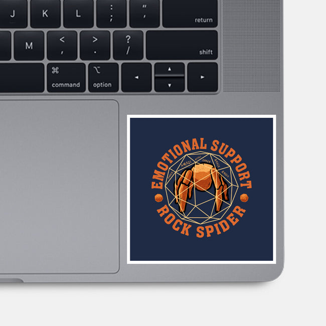 Emotionals Support Rock Spider-None-Glossy-Sticker-erion_designs