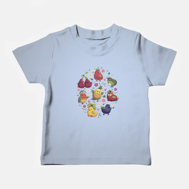 Birb Macedonia-Baby-Basic-Tee-Geekydog