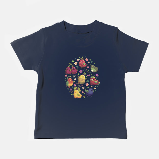 Birb Macedonia-Baby-Basic-Tee-Geekydog