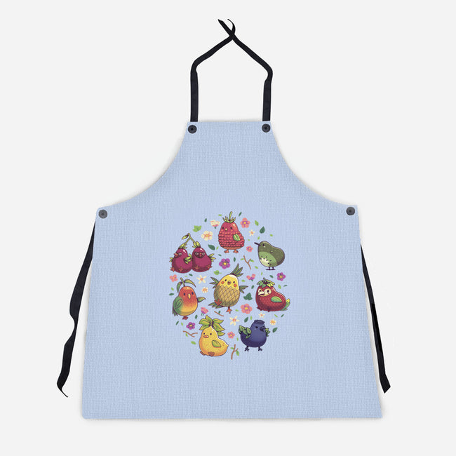 Birb Macedonia-Unisex-Kitchen-Apron-Geekydog