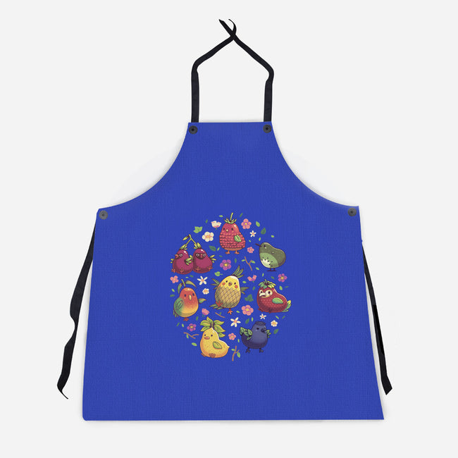 Birb Macedonia-Unisex-Kitchen-Apron-Geekydog