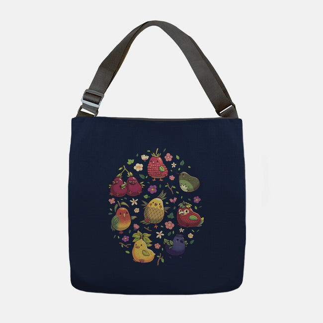 Birb Macedonia-None-Adjustable Tote-Bag-Geekydog