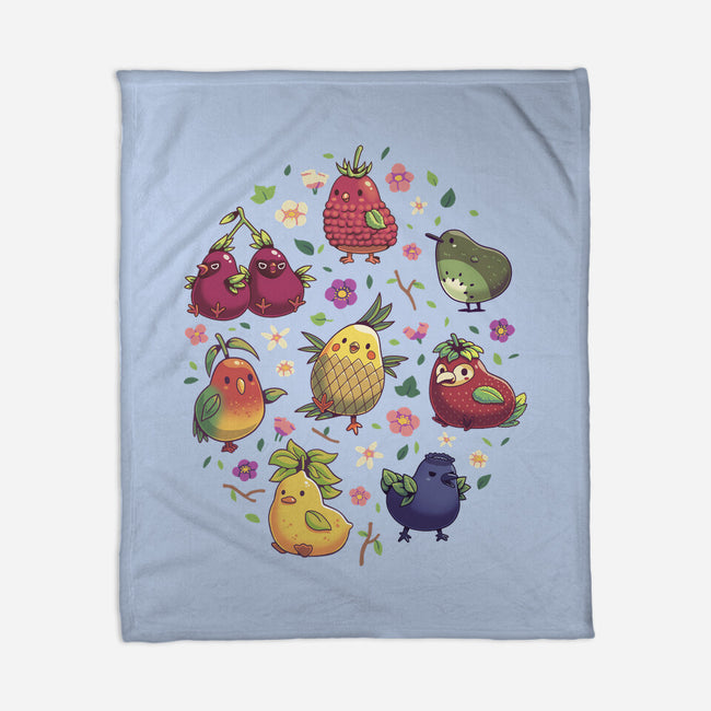 Birb Macedonia-None-Fleece-Blanket-Geekydog